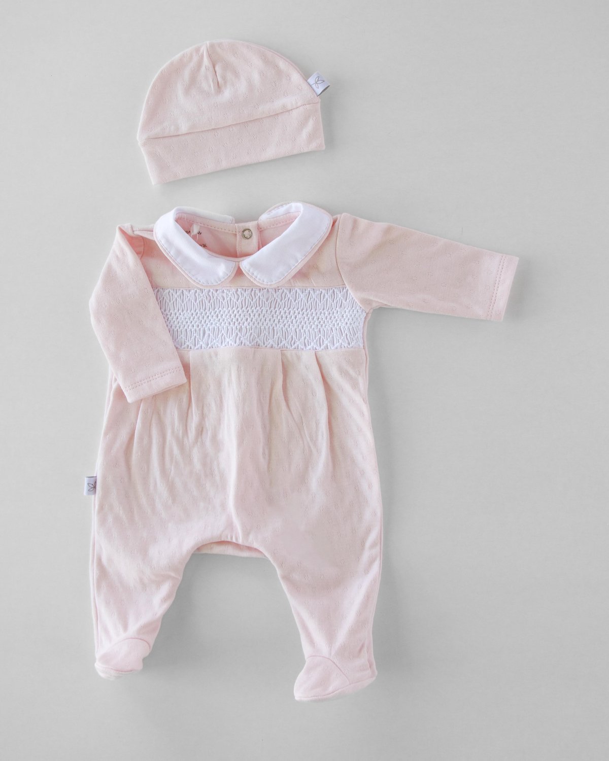 Osito Punto Smock AYALA 582 - Rosa