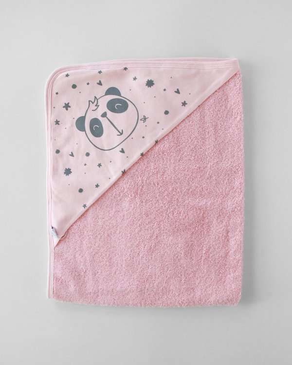 Kit toalla NATAL 1029 - Rosa Pandita