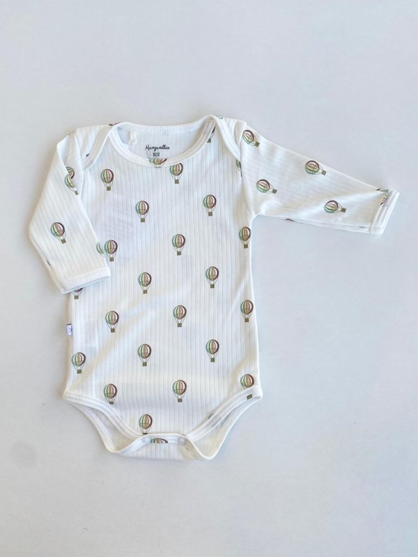 BODY CUELLO AM.  ESTAMP. M/L FORMOSA - Globos de varios colores 
