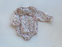 BABUCHONA M/L C/ VOLADOS AVRIL - Blanco Floreado