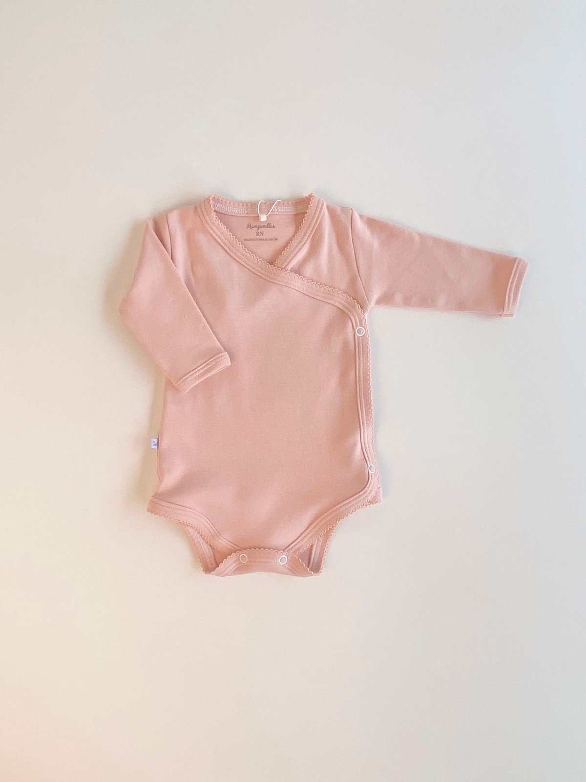 BODY M/L CRUZ CON PICUETA BARRANQUILLA - Rosa viejo - 2