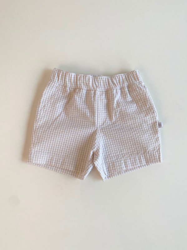 Bermuda CERRO CORA  - Beige cuadros