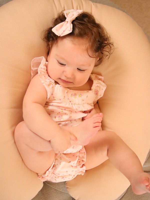 Conjunto MIRANDA - Rosa floreado