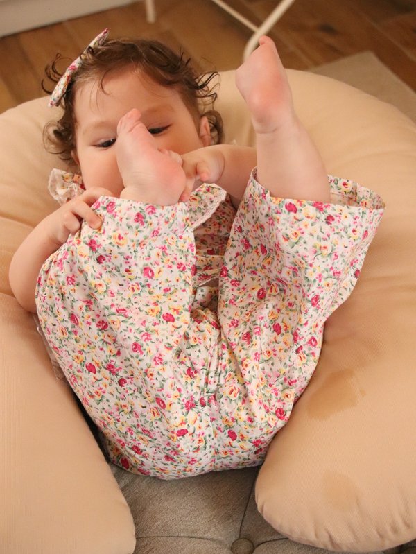 Conjunto AMARA - Blanco floreado
