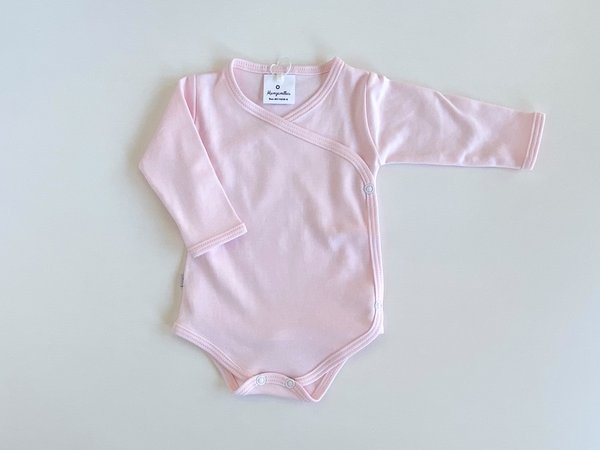 BODY CRUZ. PREMATURO LISO LAMBARE - Rosa