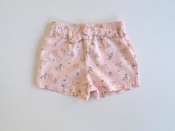 SHORT DE NENA LA PLATA - Rosa floral
