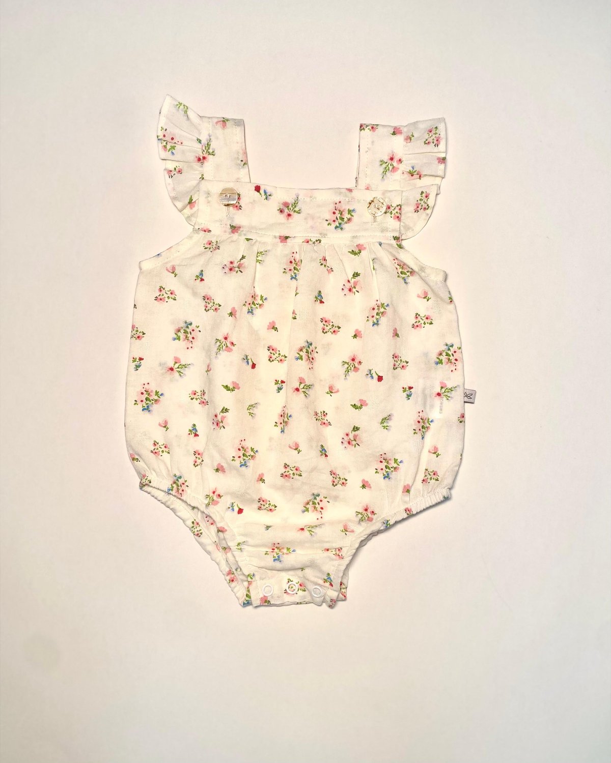 BABUCHONA ESQUEL - Blanco floral - 7