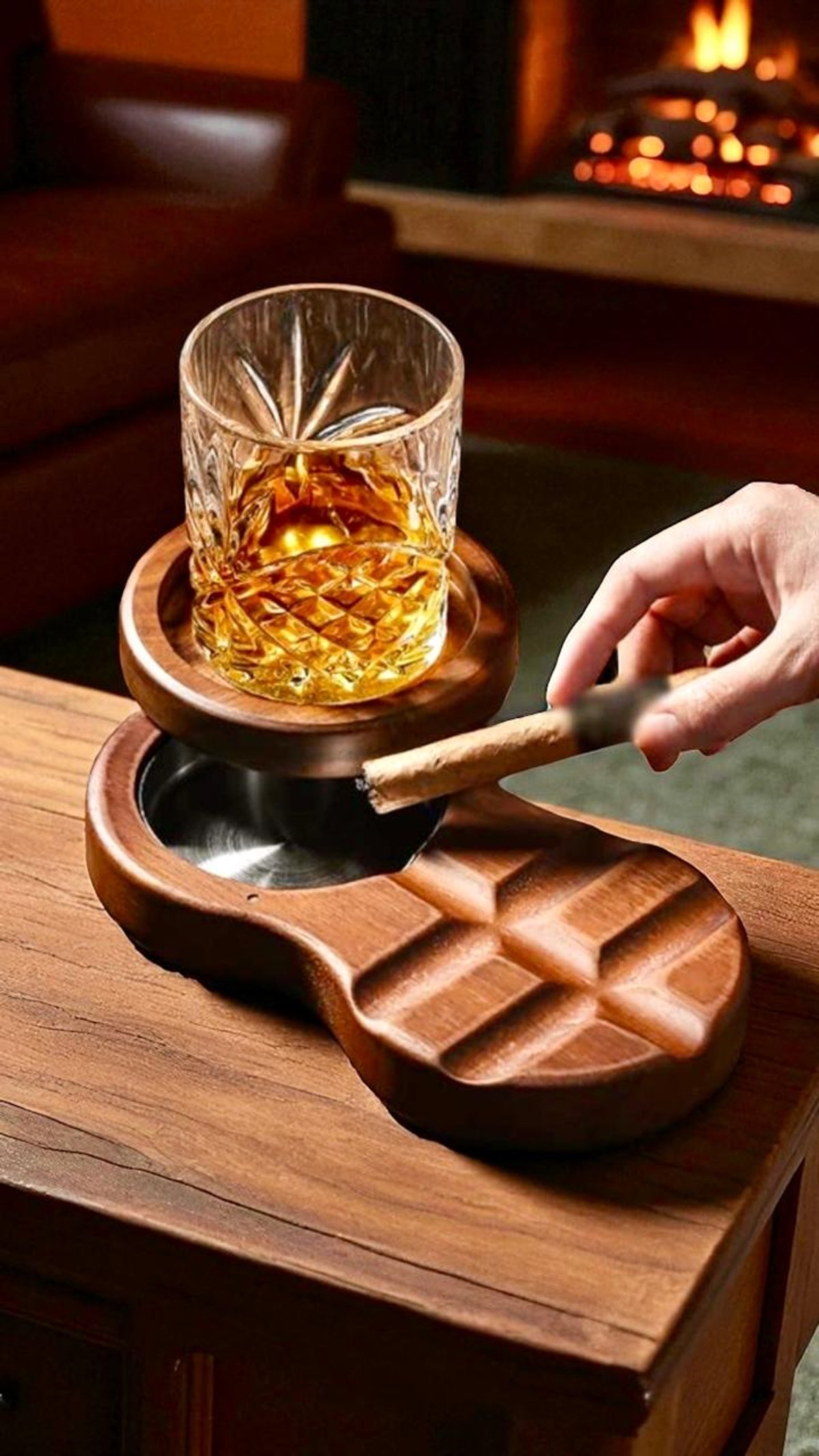 Cenicero porta vaso