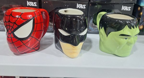 Tazas súper héroes 