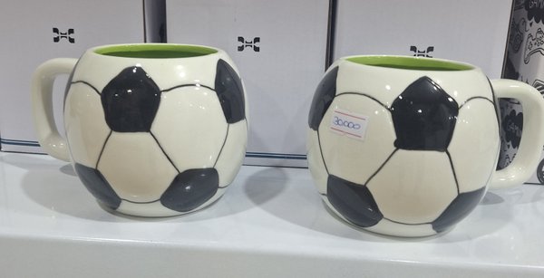 Tazas futbolera 