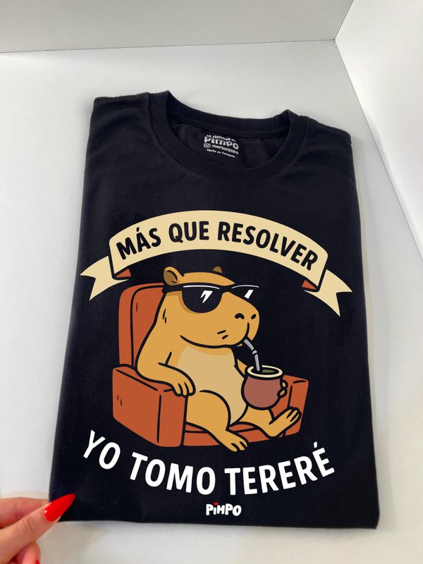 Mas que resolver, yo tomo terere  By: @mariepimpo