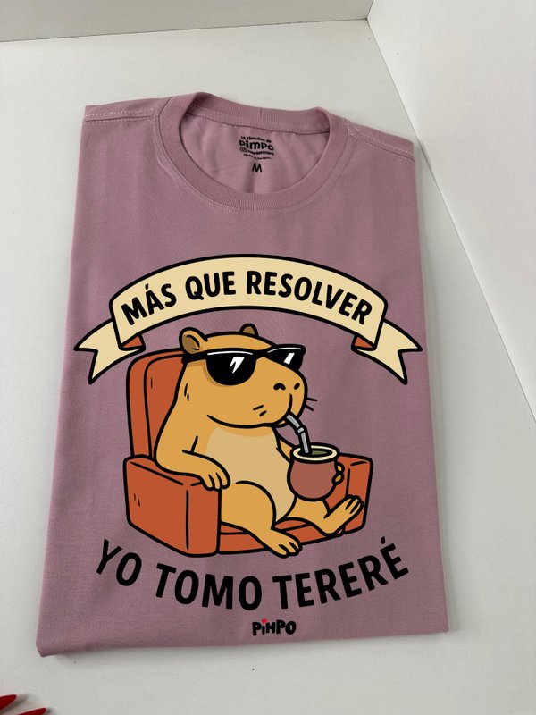 Mas que resolver, yo tomo terere  By: @mariepimpo
