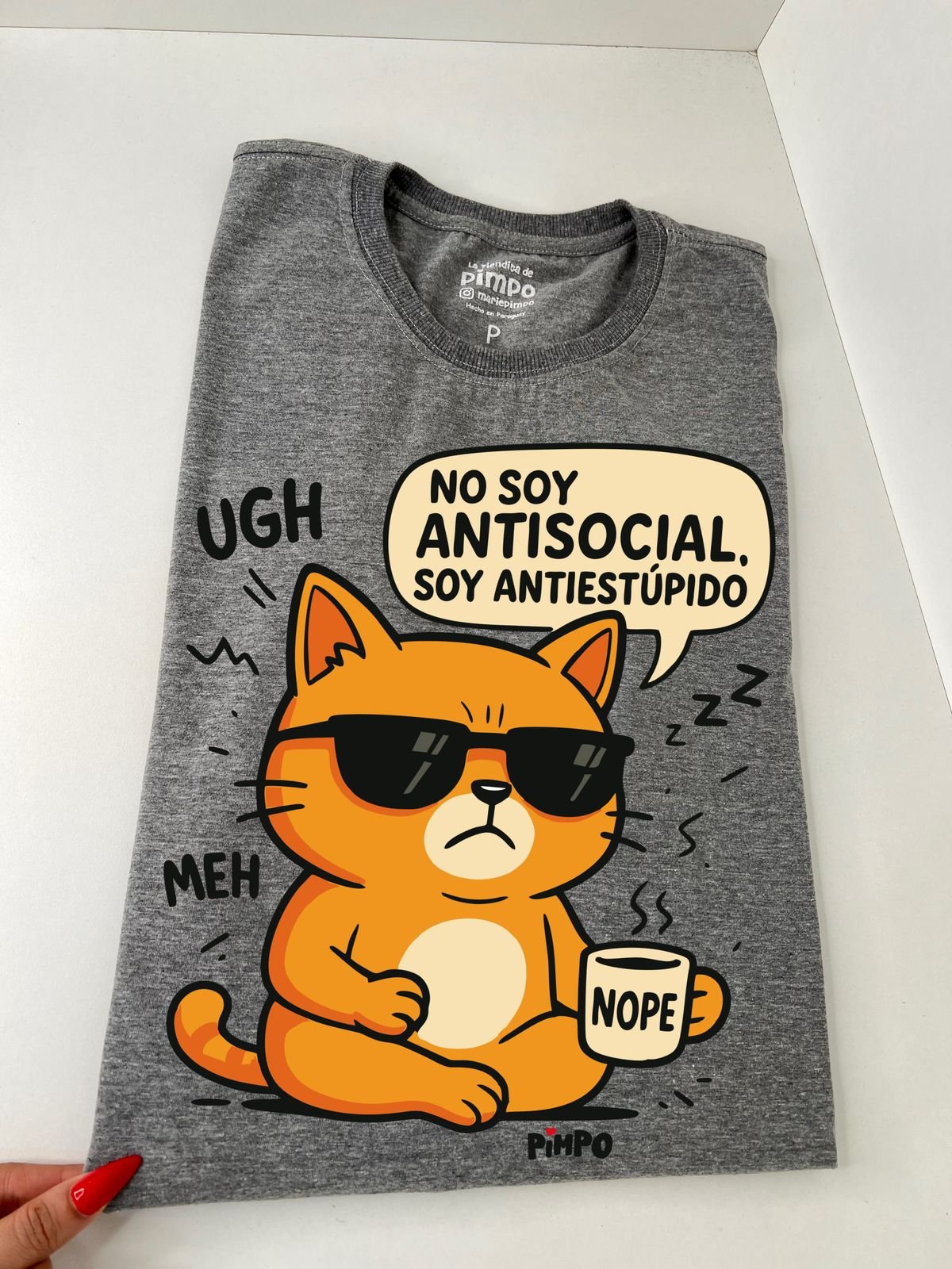 Nos soy antisocial, soy antiestupido By: @mariepimpo  - 4