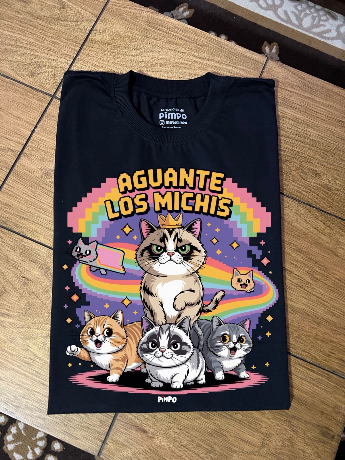 Aguante los Michis Arcoiris  By: @mariepimpo