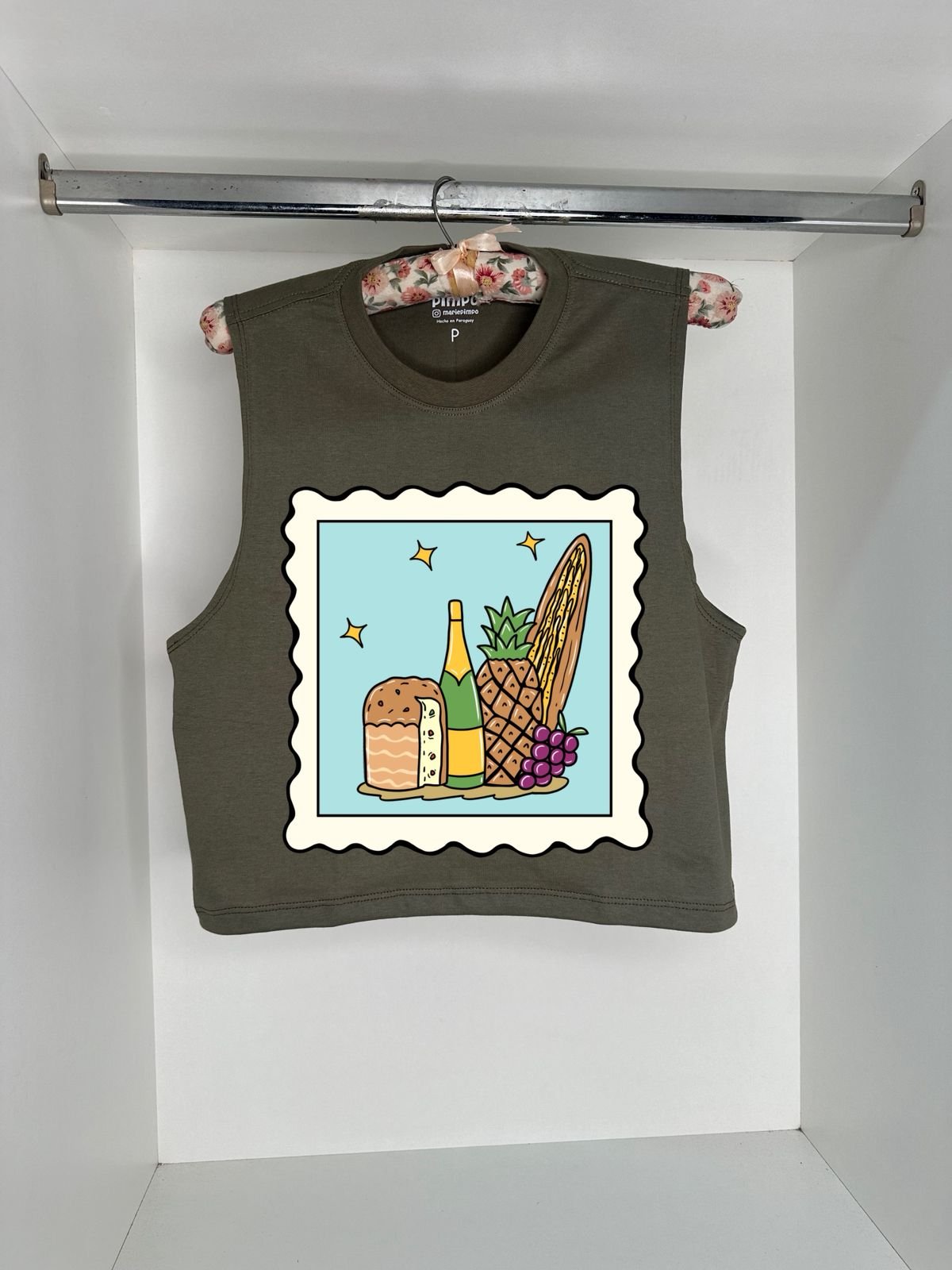 Postal Canasta Navideña By: @bbilustra - 3