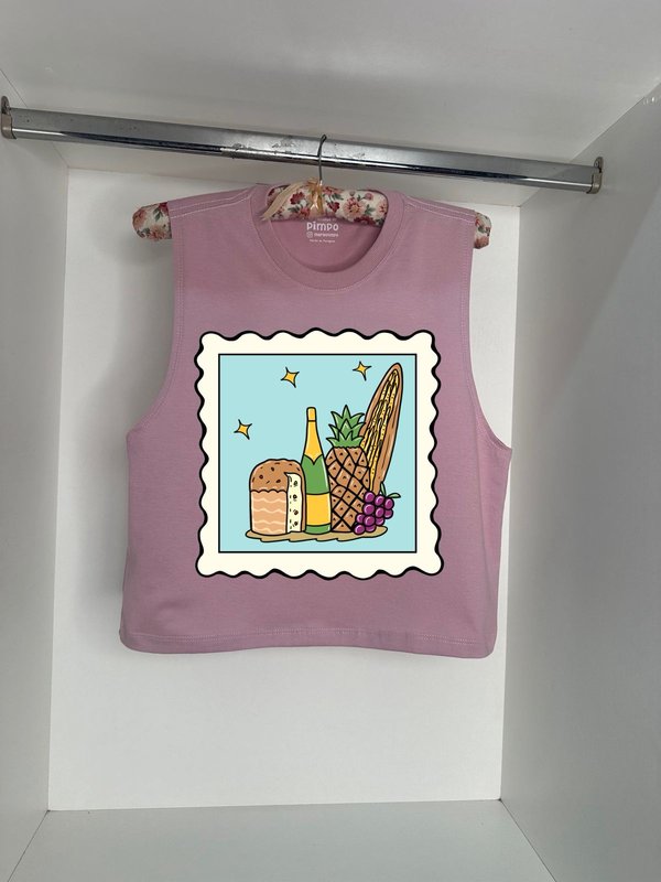 Postal Canasta Navideña By: @bbilustra