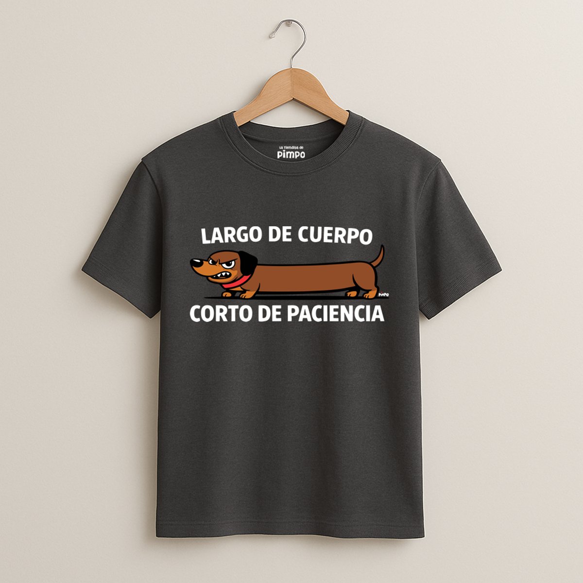 Salchi Largo de cuerpo, corto de paciencia By: @mariepimpo