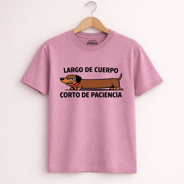 Salchi Largo de cuerpo, corto de paciencia By: @mariepimpo