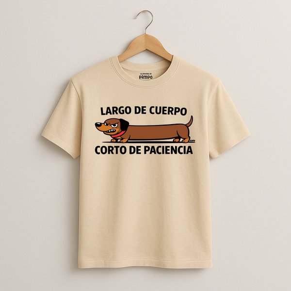 Salchi Largo de cuerpo, corto de paciencia By: @mariepimpo