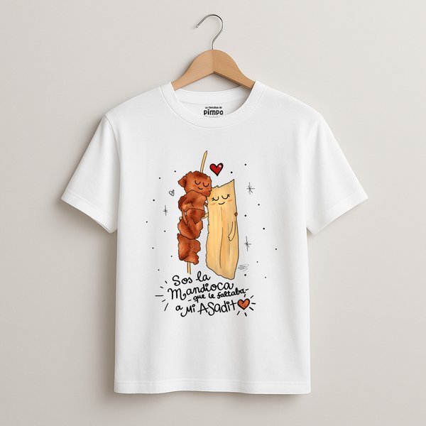 Sos la mandioca de mi asadito By: @tatinetchoguine