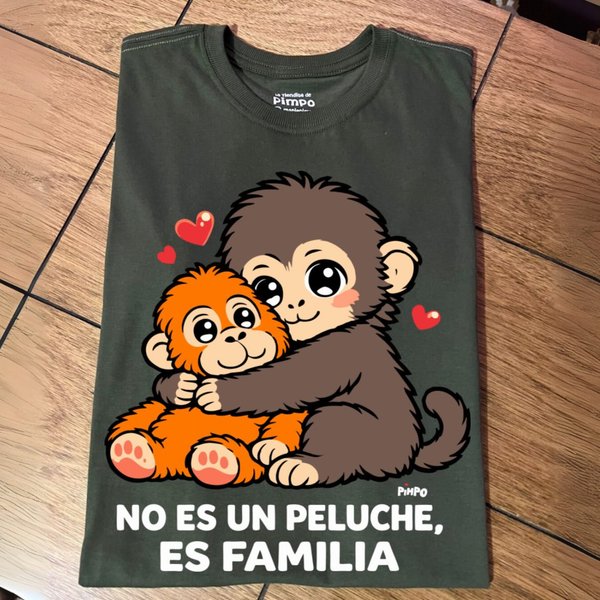 No es peluche, es familia monito Punch By: @mariepimpo