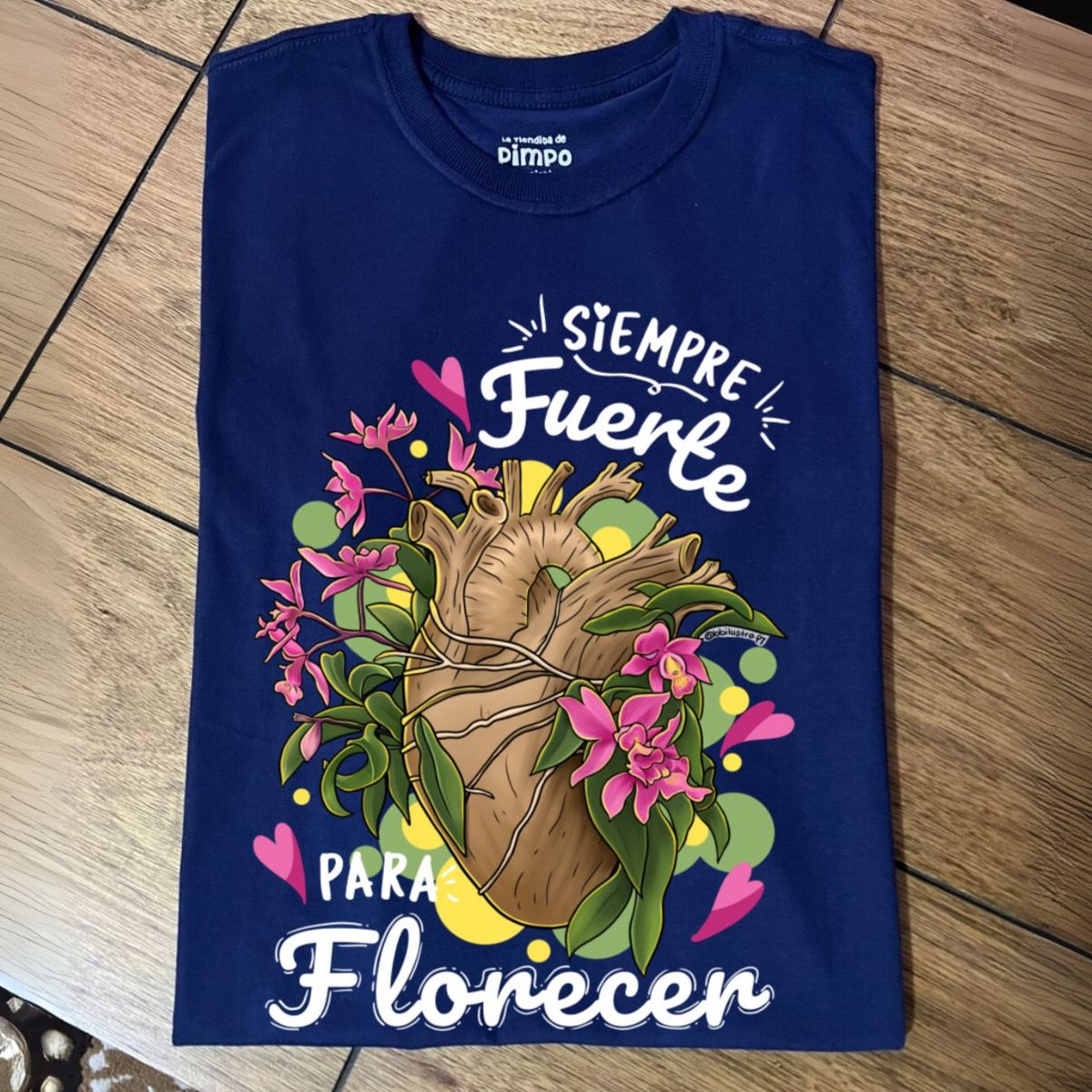 Siempre fuerte para florecer By: @bbilustra.py - 3