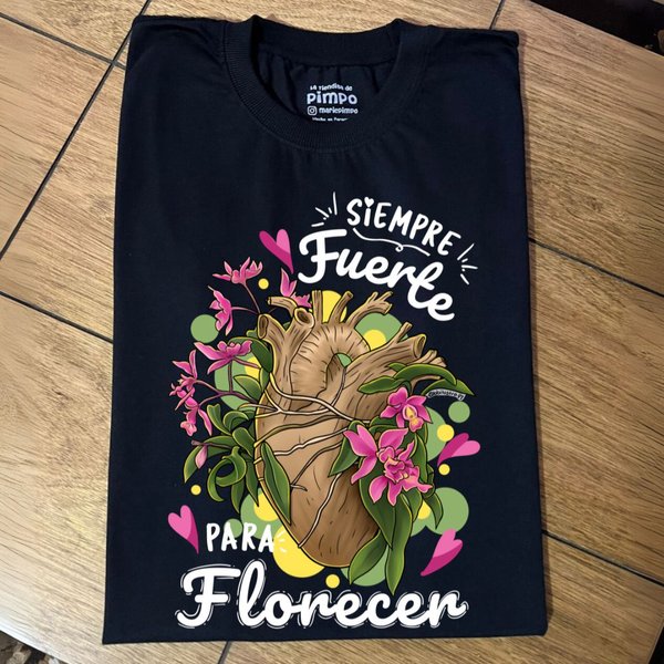 Siempre fuerte para florecer By: @bbilustra.py