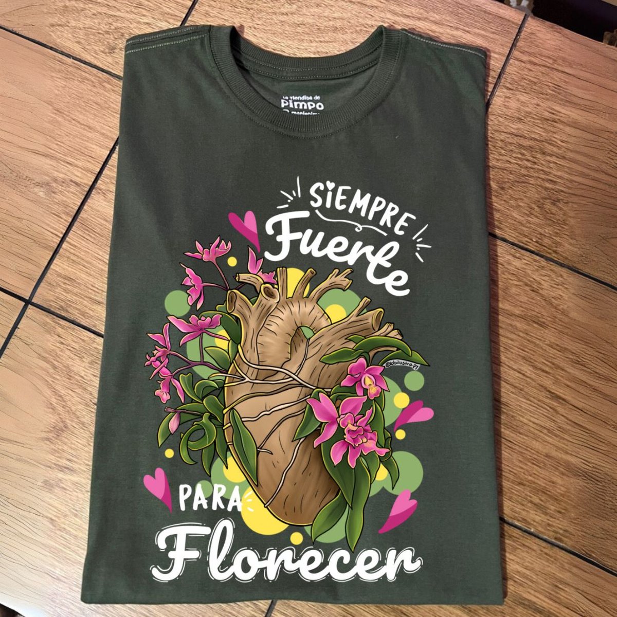 Siempre fuerte para florecer By: @bbilustra.py - 5