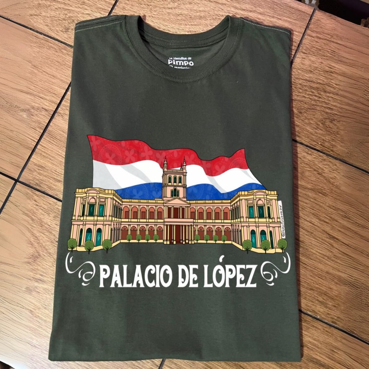 Palacio de Lopez By: @bbilustra.py  - 5