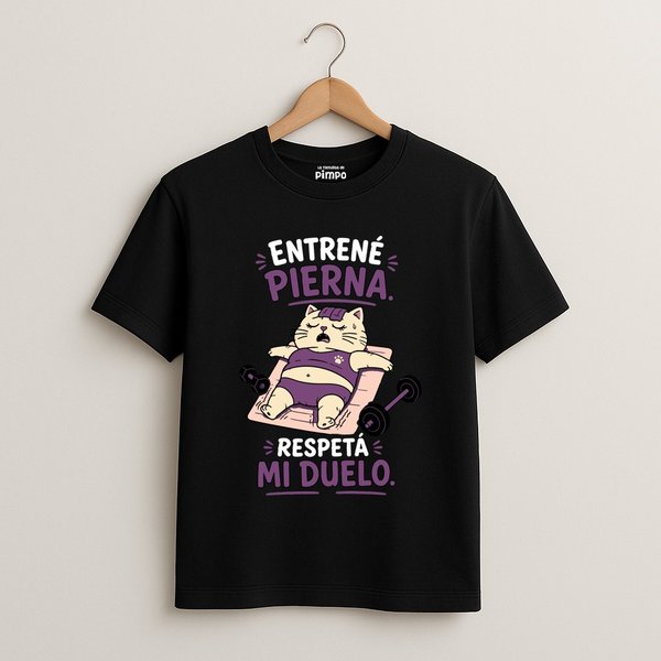 Entrene piernas, respeta mi duelo by: @mariepimpo