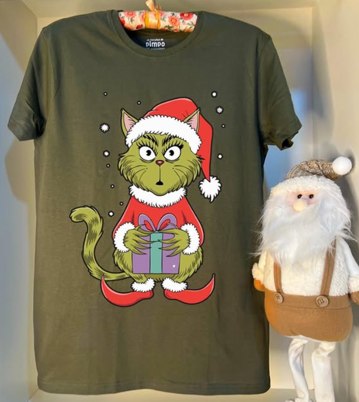 Gato Grinch By: @mariepimpo