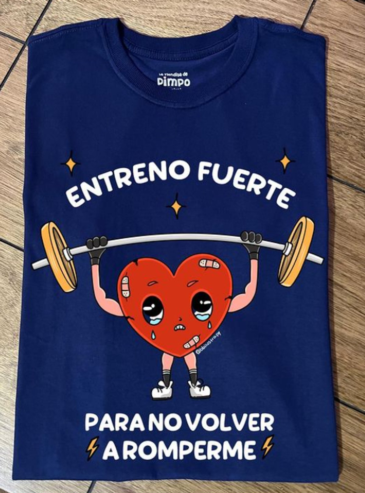 Entreno fuerte para no volverme a romper By: @bbilustra.py