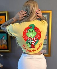 Grinch Terere Navideño (Frente y espalda) By: @bbilustra.py