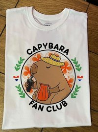 Capybara Fan Club By: @bbilustra.py