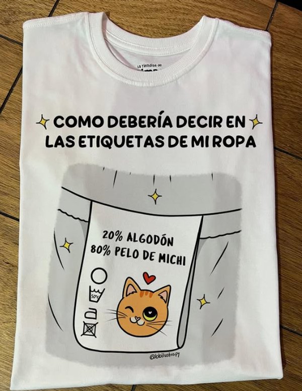 Como deberia decir la etiqueta de mi ropa By: @bbilustra.py