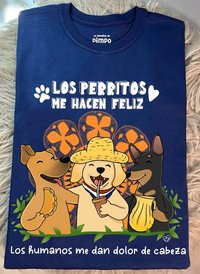 Los Perritos me hacen feliz By: @bbilustra.py