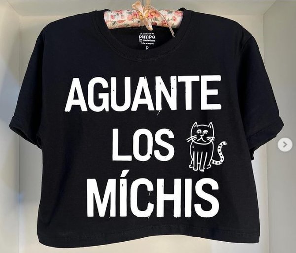 Aguante los Michis By: @mariepimpo