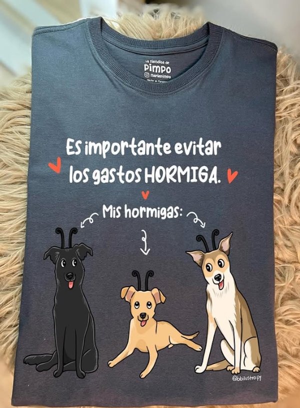 Perros Gastos Hormiga By: @bbilustra.py