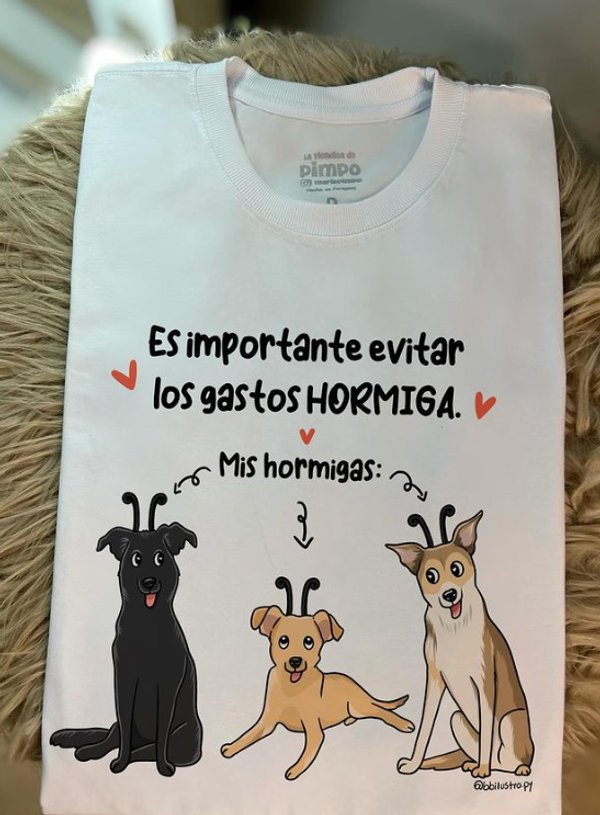 Perros Gastos Hormiga By: @bbilustra.py