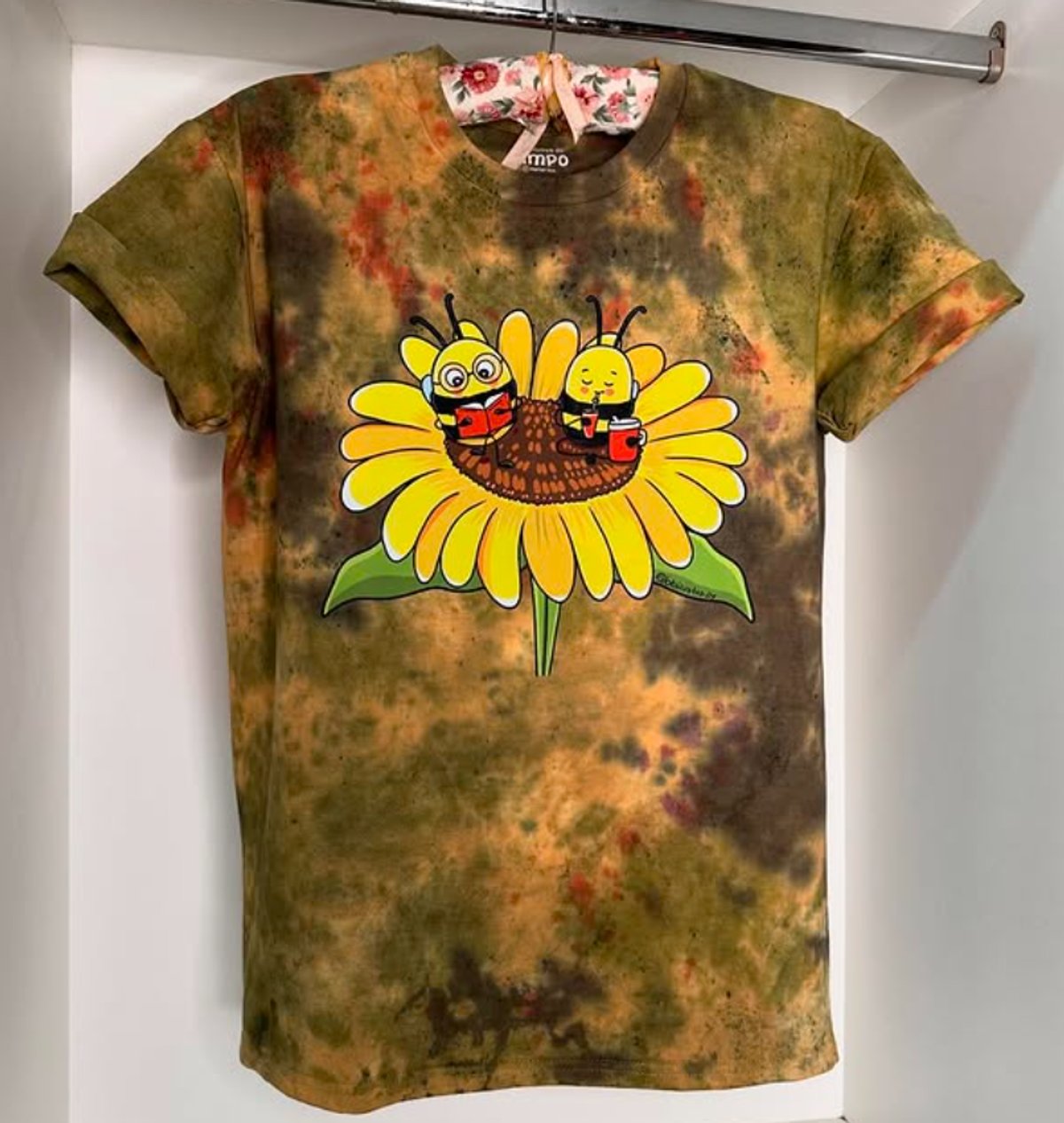 Abejitas Girasol By: @bbilustra.py