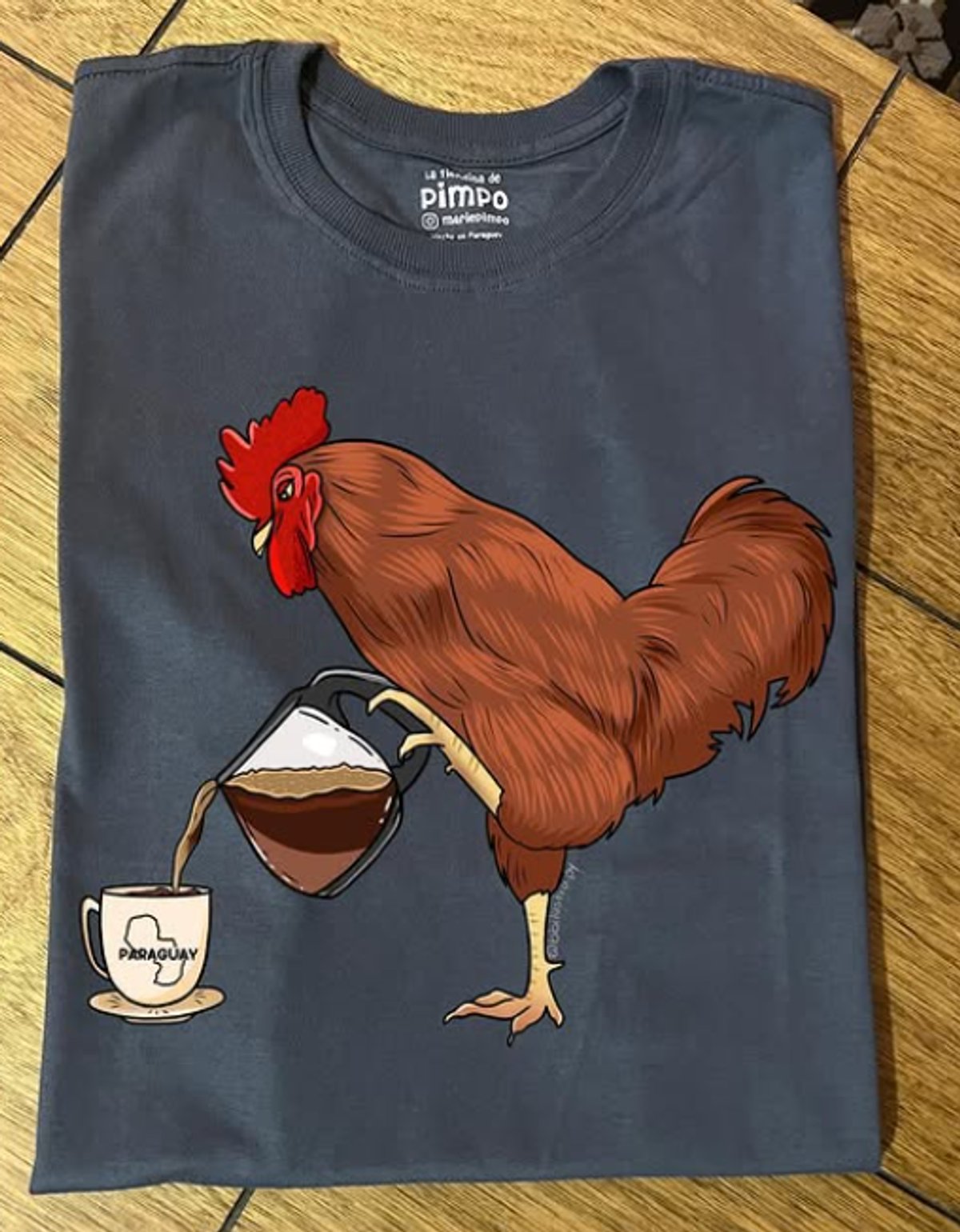 Gallo cafe By: @bbilustra.py  - 4