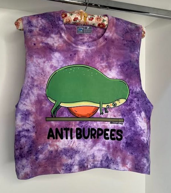 Aguacate Anti Burpees By: @bbilustra.py