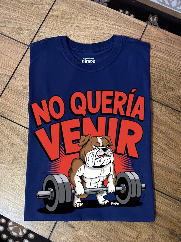 Bulldog No queria venir By: @mariepimpo