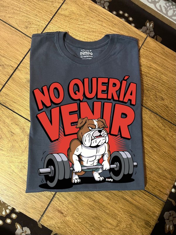 Bulldog No queria venir By: @mariepimpo