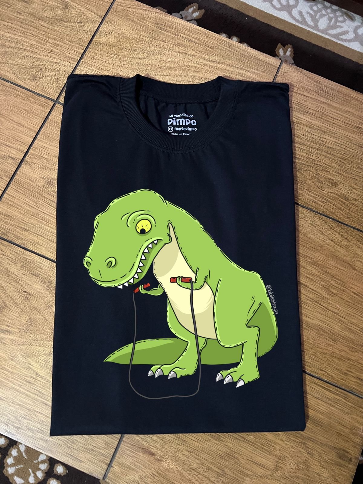 Dino cuerda By: @bbilustra.py - 4