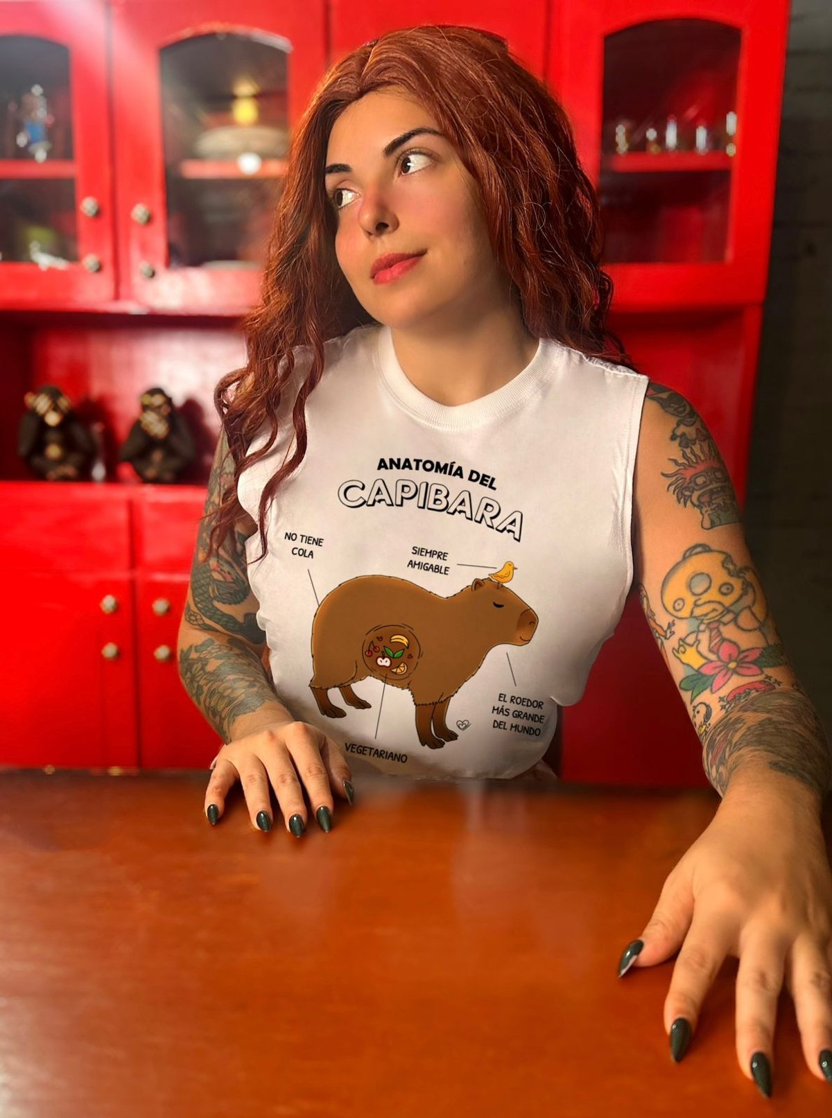 Anatomia del Capibara By: @bbilustra.py