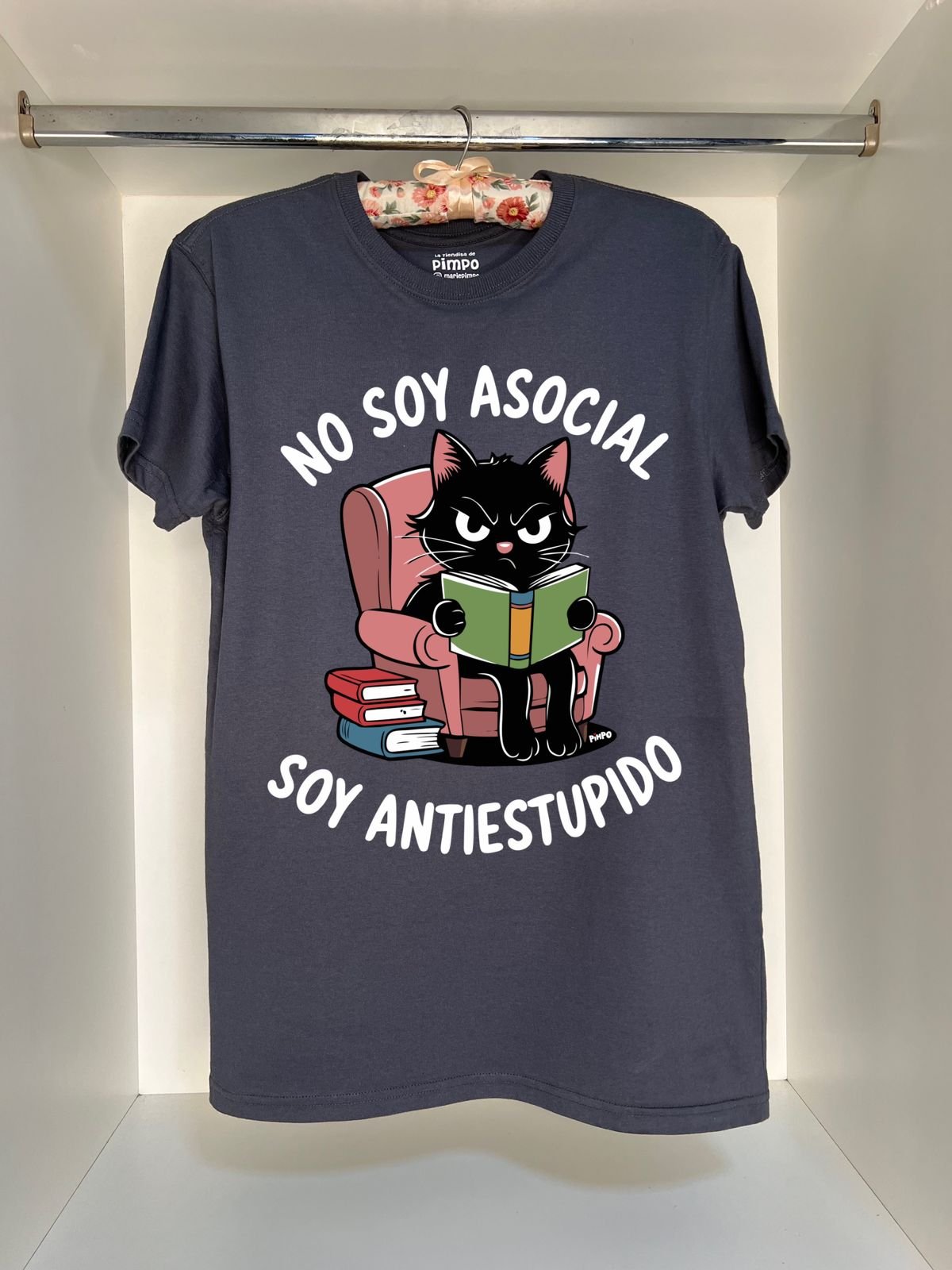 Gato Asocial - Antiestupido By: @mariepimpo