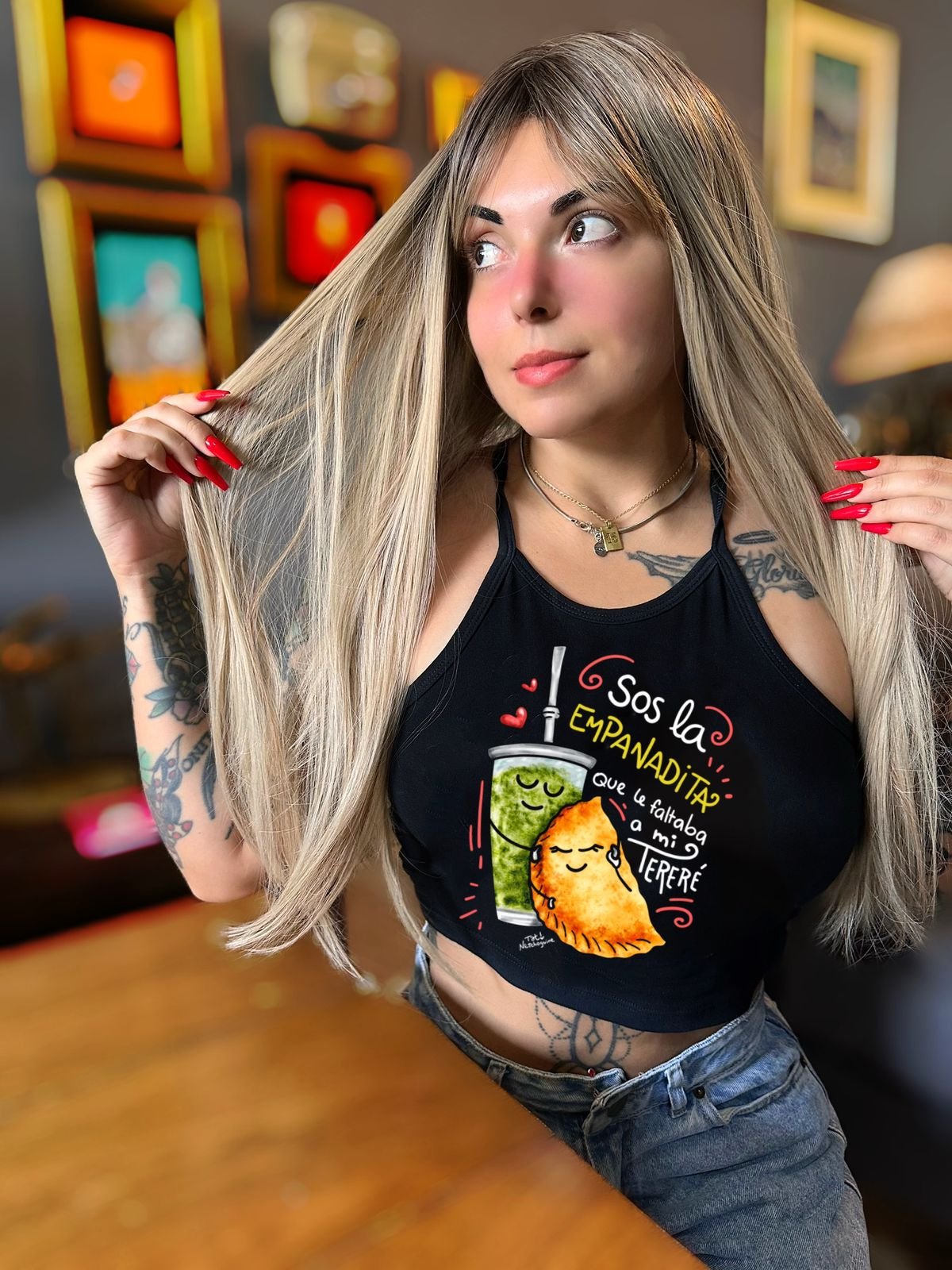 Sos la empanadita TOP By: @tatinetchoguine 