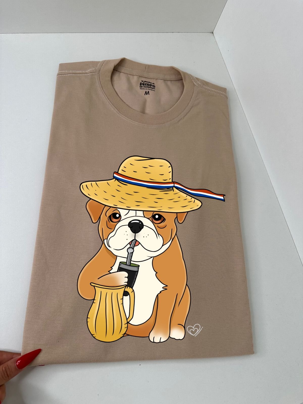 Bulldog Terere By: @bbilustra.py