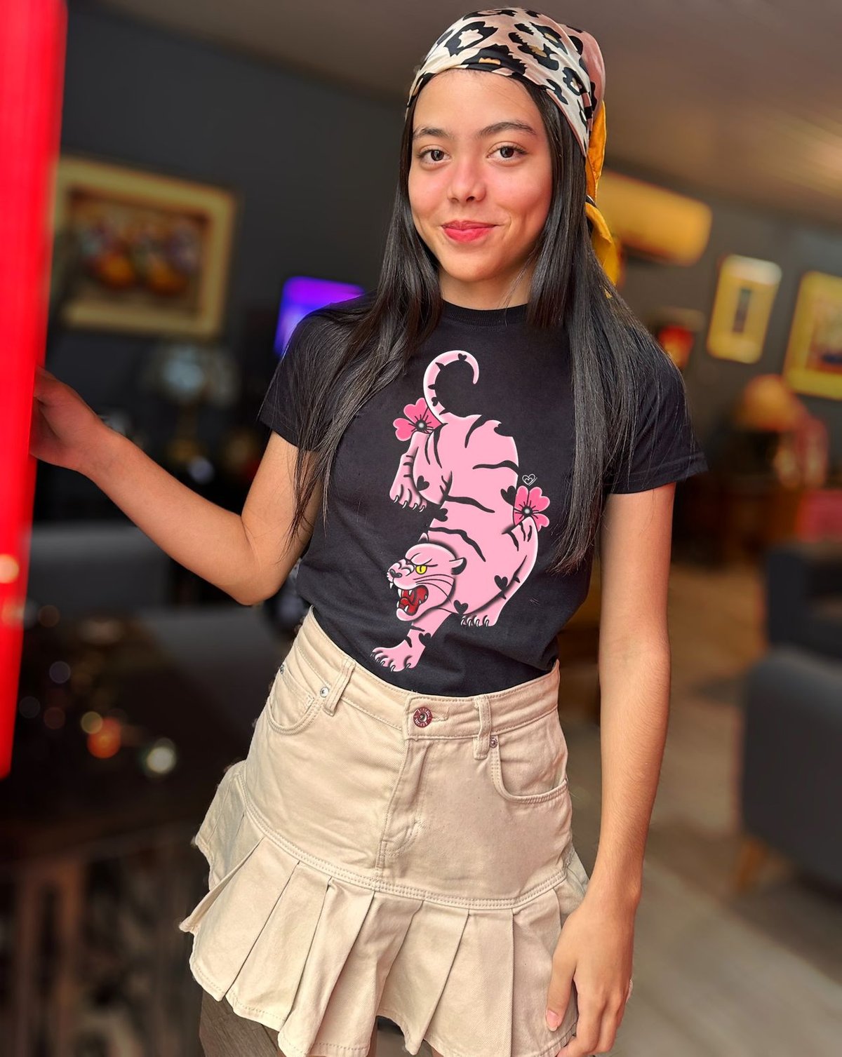 Pantera Rosa By: @bbilustra.py